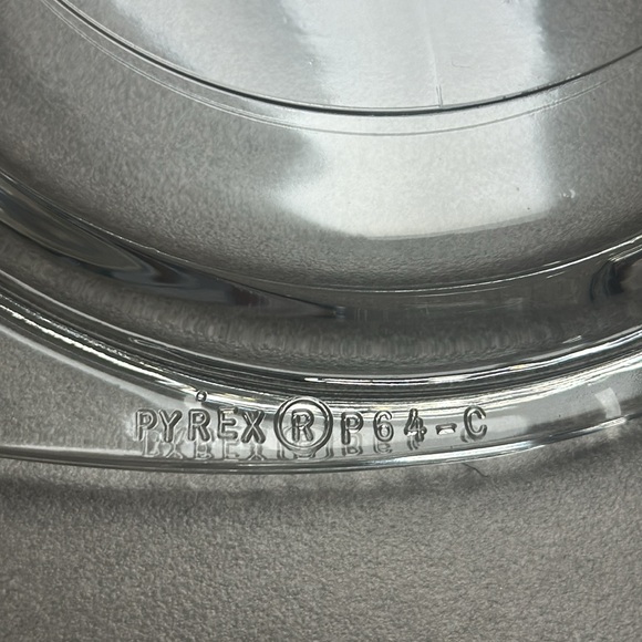 Pyrex Blue Coneflower sauce maker dish with lid and handle 1 quart - Picture 11 of 15